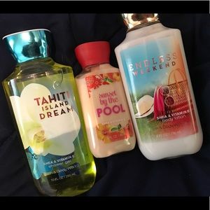 Bath and body works summer set